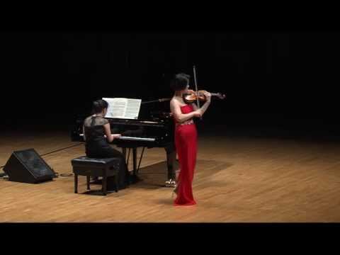 바이올리니스트 백주영(Ju Young Baek) -  Zapateado, Op.23, No.2 사파테아도(Pablo de Sarasate)