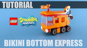 How to Build: Micro Lego Bikini Bottom Express  | Tutorial Video (4K)