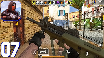 Fire Strike Online - Gameplay Walkthrough Part #7 (Android & iOS) Gun Shooter FPS!