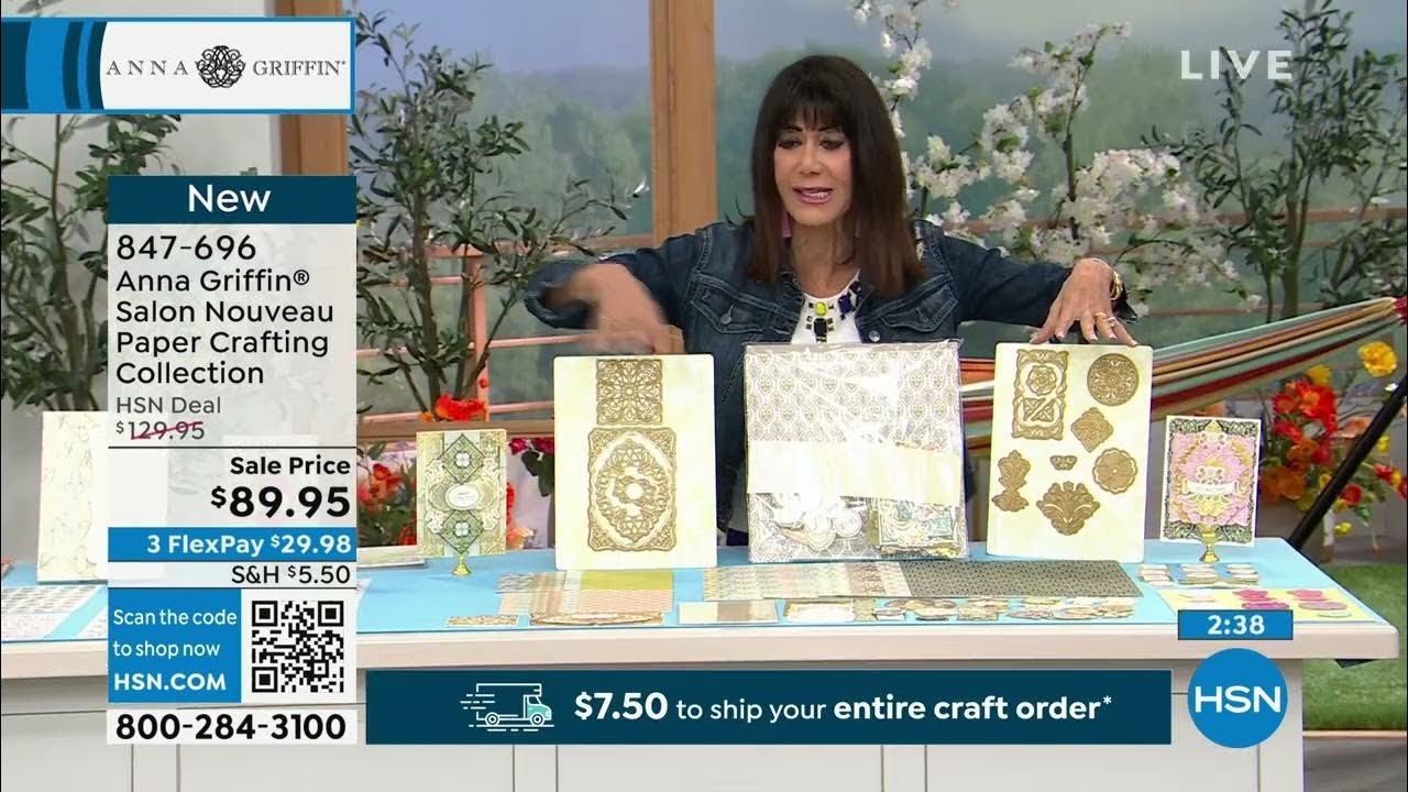 Anna Griffin Salon Nouveau Paper Crafting Collection - YouTube