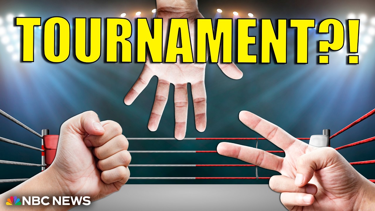 A Rock, Paper, Scissors Tournament?! What’s Going On?