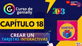 ?Curso De Genially - Capítulo 18-  Crear una Tarjeta interactiva  en Genially- 2023??