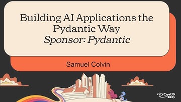 Building AI Applications the Pydantic Way (Sponsor: Pydantic)