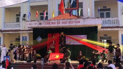 Múa 20/11 đạt giải nhì-hoạt cảnh:Tự hào nhà giáo cách mạng+Đường lên phía trước.8C THCS Hoằng Cát❤️