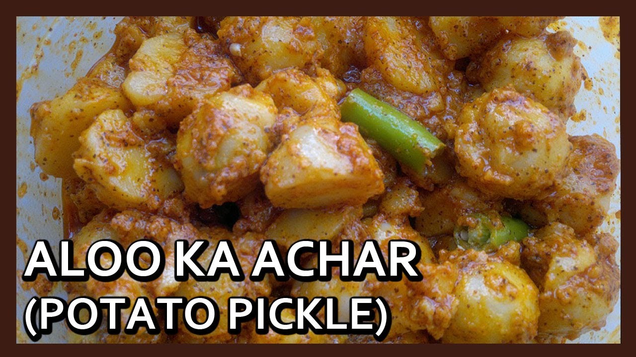 Aloo ka Achar | Potato Pickle Recipe | How to make Instant Potato Pickle by Healthy Kadai