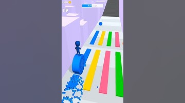 Layers Roll Level 157 Gameplay Walkthrough Android #Shorts