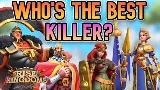 My TOP 10 Killing CommandersWhos 1 | Rise of Kingdoms