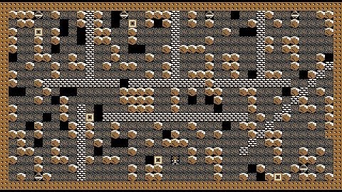 Boulder Dash for profs - BD1 Expert Levels (highlights)