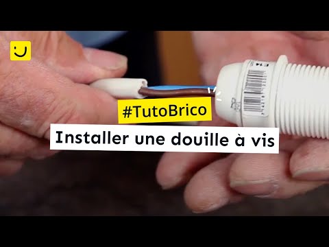 TUTO Installer une douille à vis - Ooreka.fr