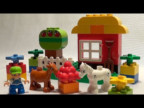 Конструктор Лего ферма. Lego Duplo farm animals