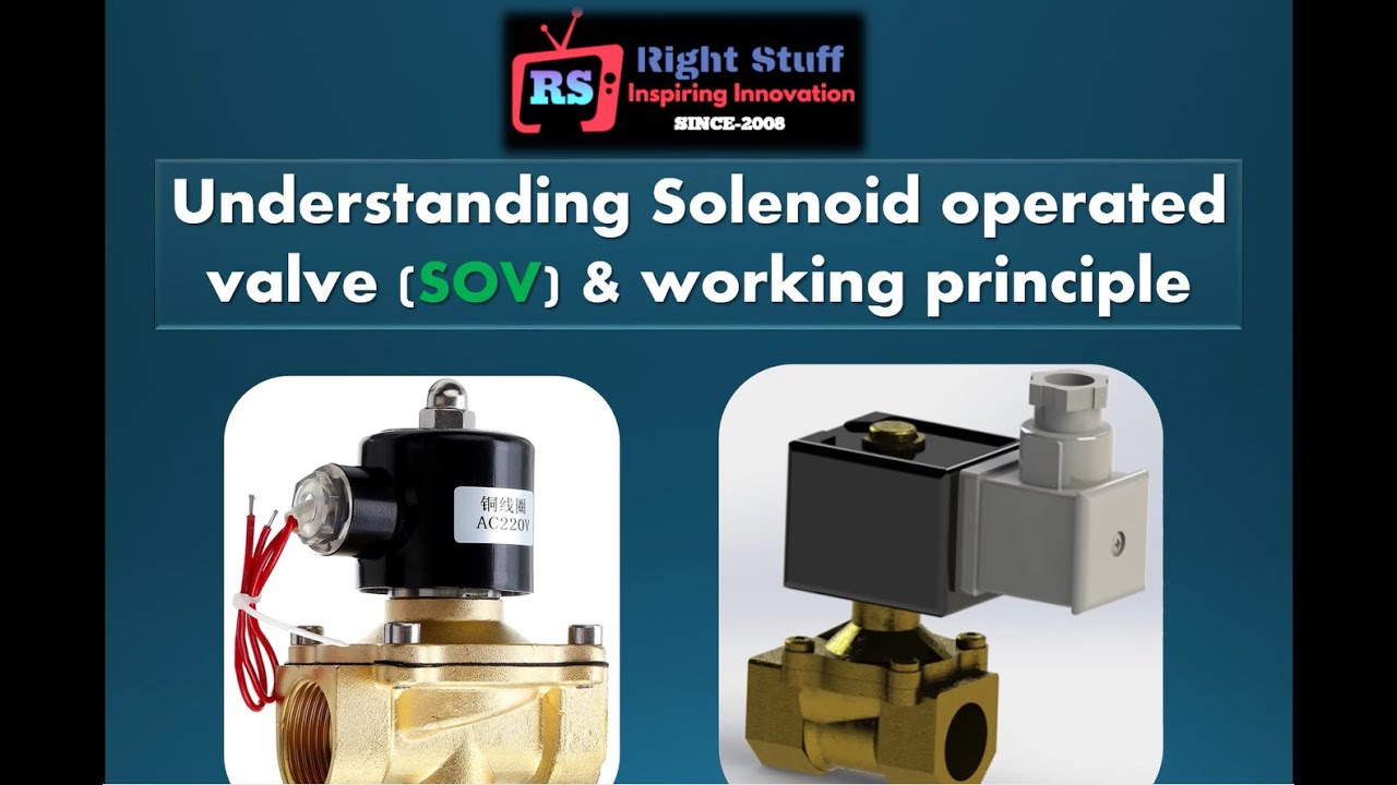 How Solenoid Valves Work and SOV working principle - YouTube