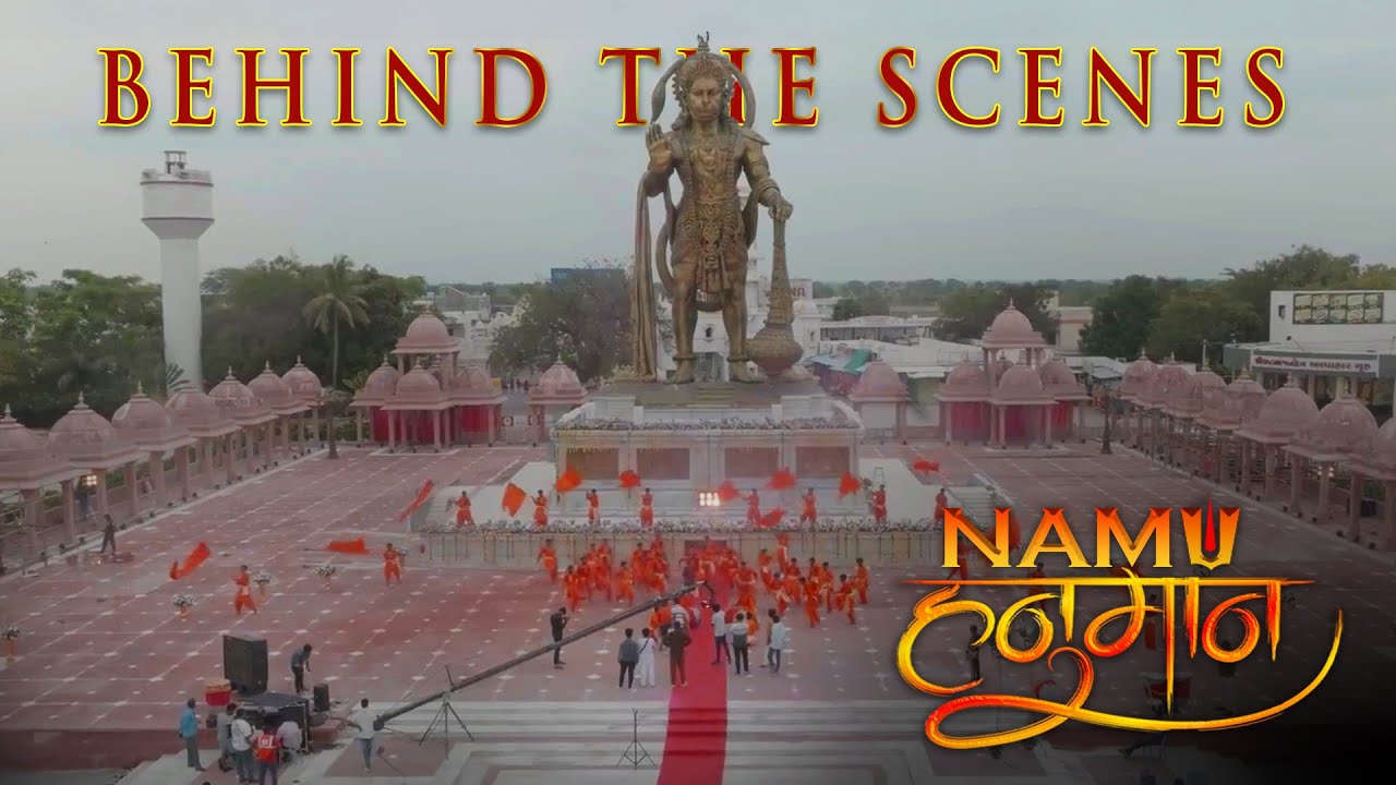 Making of Namu Hanuman [2023] | Om Baraiya | Jigrra | Sarangpur Hanuman Mandir