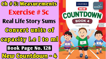 Exercise 5c | Real Life Story Sums | Oxford New Countdown | Grade 4 |  Iqra Zahra