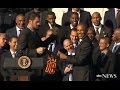 Obama Honors Cleveland Cavaliers at White House