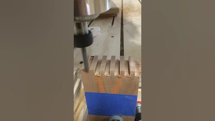 Box joints on cnc router