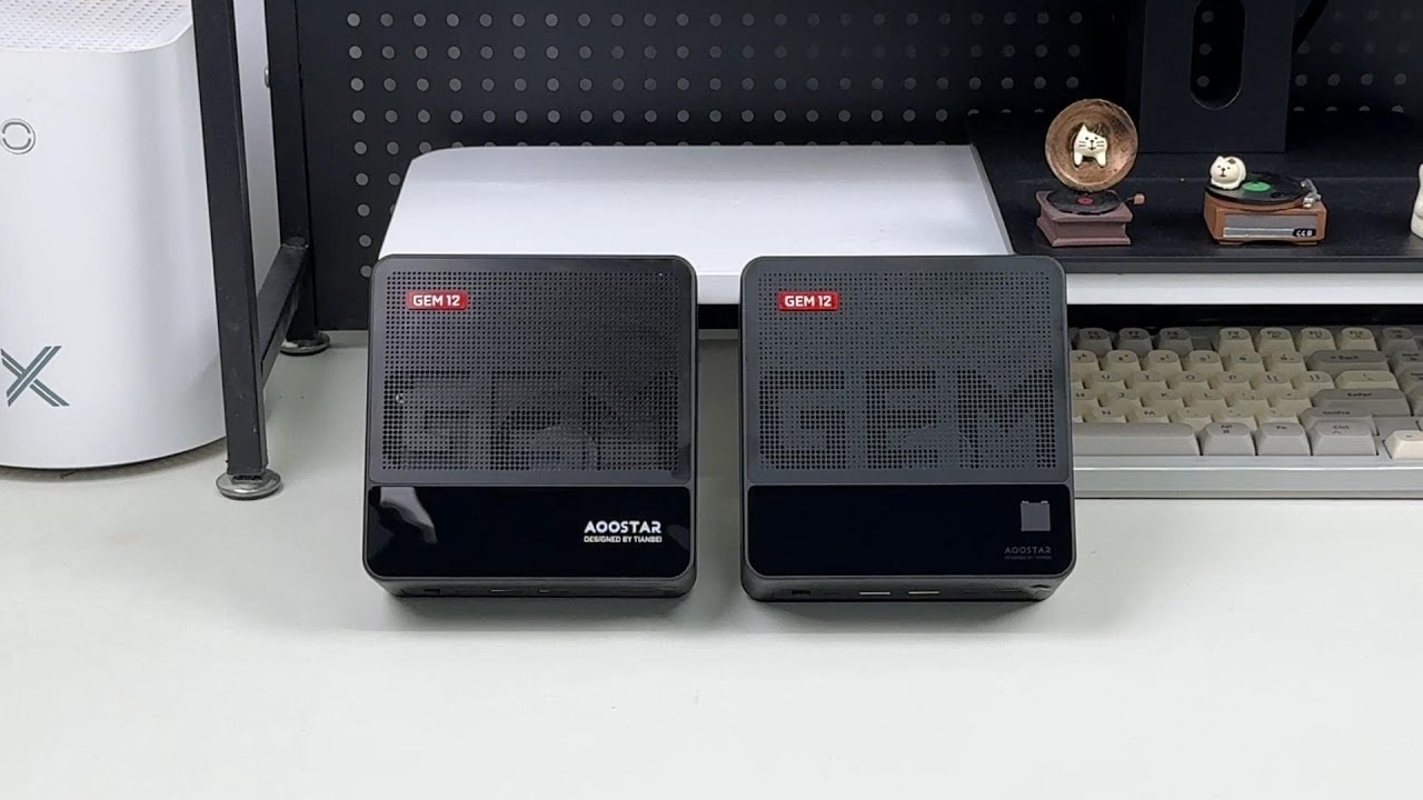 AOOSTAR GEM12 Pro MAX AMD R7 8845HS Mini PC - YouTube