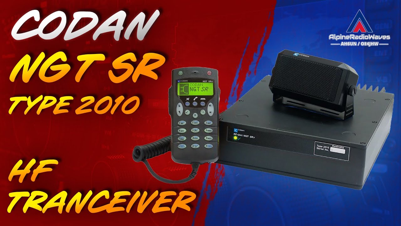 Testing an old CODAN NGT SR type 2010 professional HF radio (Part 1 ...