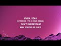 Maroon 5  Cold (Lyrics) ft  Future