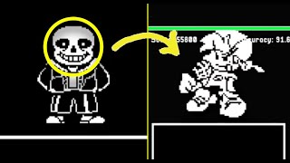 proof undertale copied fnf screenshot 2