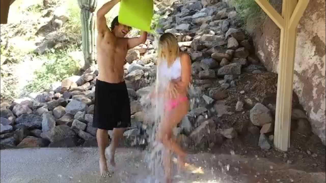 Dakota did the ALS ice bucket challenge
