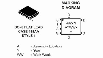 NTMFS4927N Power N-channel MOS transistor