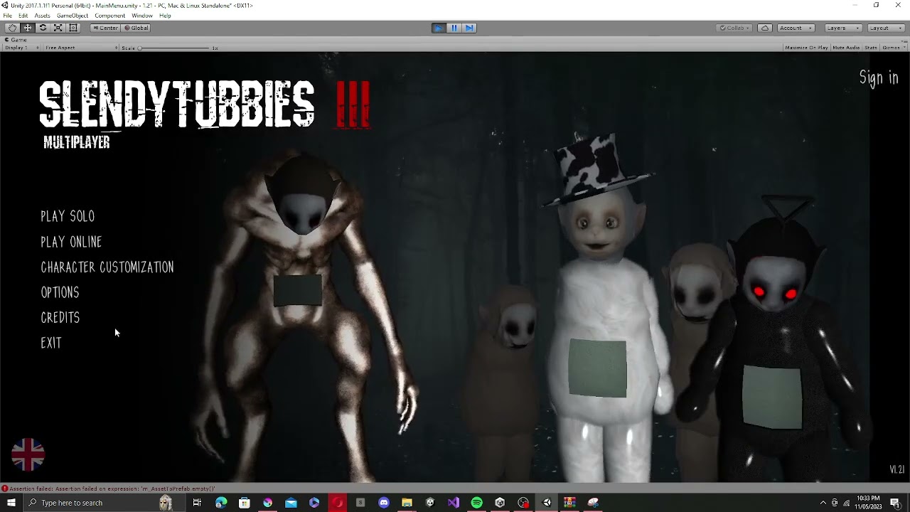 Slendytubbies 3 CE 1.40 Beta 1 Showcase 