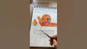 Drawing charmander in different styles |Part 3 | #art #drawing #charmander #pokemon #shorts