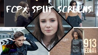 ADVANCED SPLIT SCREENS IN FINAL CUT PRO | Includes FREE Adjustment Layer Download