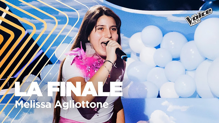 Melissa con “Shallow” VINCE The Voice Italy Kids