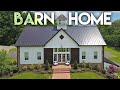 Touring a brand new barn home
