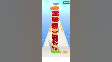 Pancake Run 🥞 Level 62 🍒🍌🍏 Gameplay Android iOS Walkthrough #scibergames