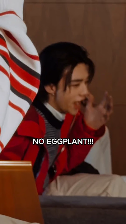 Hyunjin hates eggplant😂 Stray Kids X Tommy Hilfiger #straykids #bangchan #hyunjin #tommyhilfiger