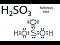 Understanding H2SO3 and Lewis Structures