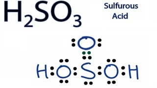 H2SO3 Lewis Structure: How to Draw the Lewis Structure for ...