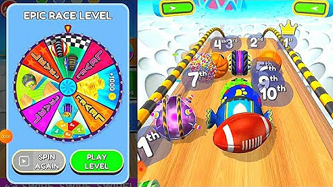 Going Balls Epic Race Level Gameplay Walkthrough ( Android IOS GamePlays )