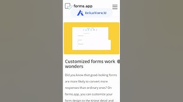 Forms App: Streamline Workflows with the Ultimate Form Builder