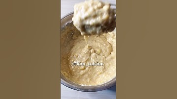 Steamed Banana Cake #Bananacake