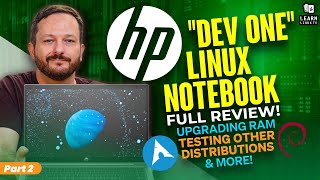 HP Dev One Full Review (Part 2) - Upgrading RAM, Running Other Distros & More!