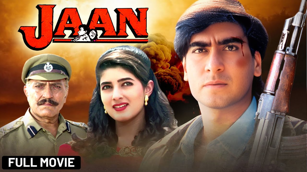 Jaan O Meri Jaan - Jaan | Manhar Udhas \u0026 Alka Yagnik | Ajay Devgn, Amrish Puri \u0026 Twinkle Khanna