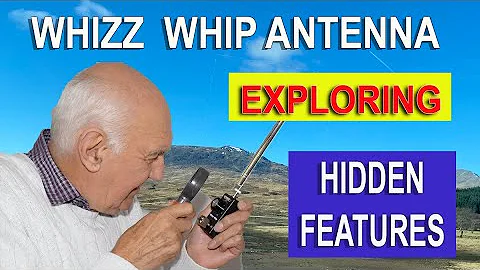 AMAZING WHIZZ WHIP - Pocket QRP Whip Antenna Covering 80m to 2m