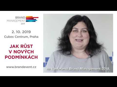 Jenni Romaniuk zve na konferenci Brand Management 2019  @BlueEvents