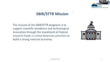 Introduction to the SBIR/STTR Program