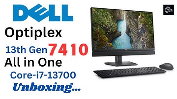 DELL OptiPlex All-In-One 7410 i7-13700 | unboxing