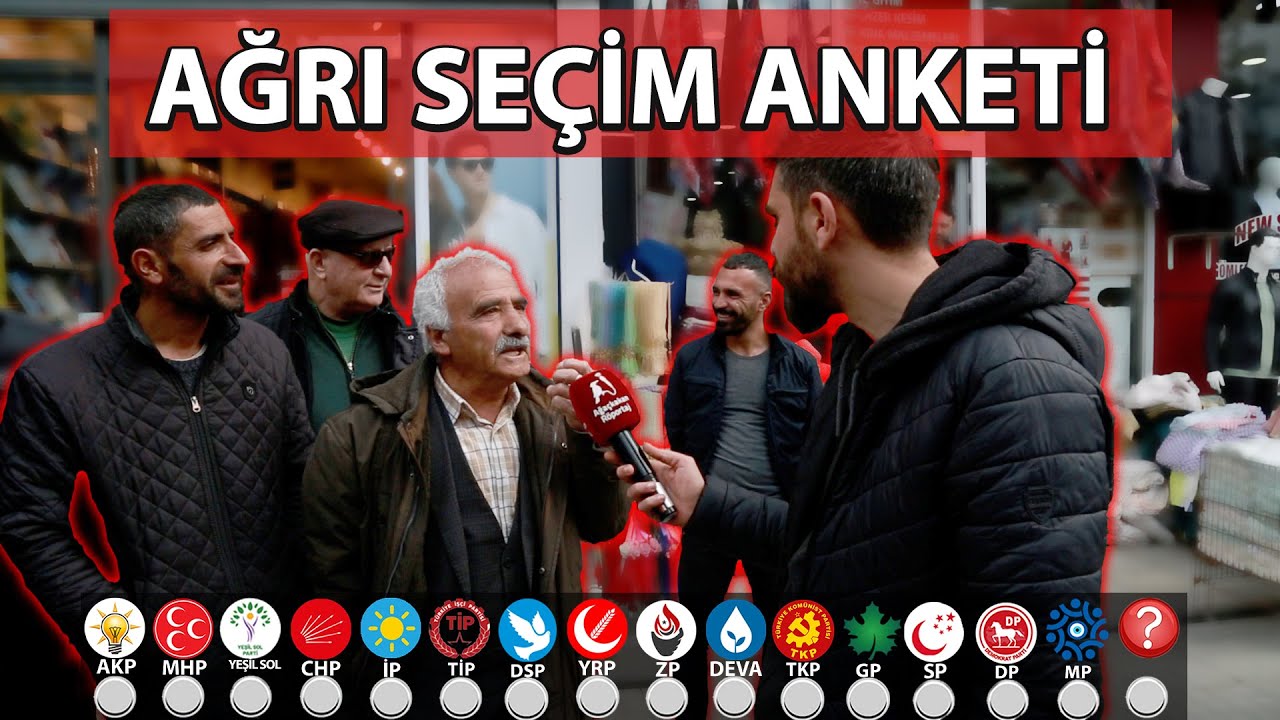 ⁣Sayaçlı Seçim Anketi; Ağrı'da Seçimi kim kazanacak?