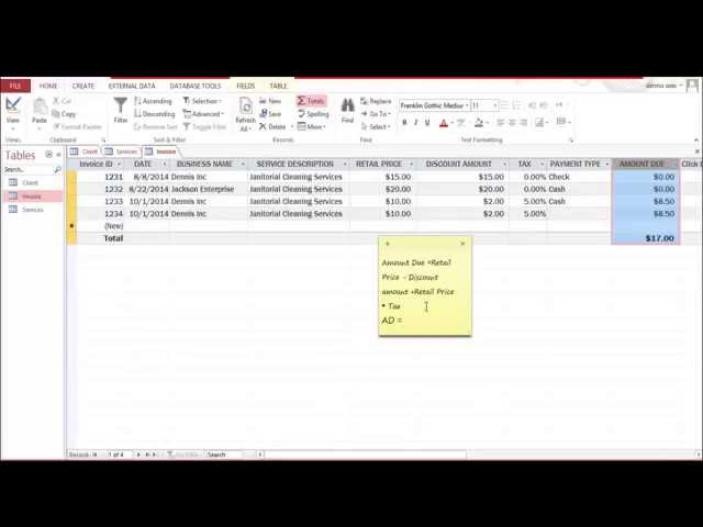 Create Invoice Database Using MS Access 2013 Part 1 - YouTube create-invoice-database-using-ms-access-2013-part-1-youtube