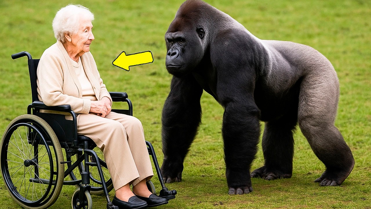 Todos a Avisaram Para Não se Encontrar com o Gorila que Ela Salvou 20 Anos Depois, o Que Aconteceu é