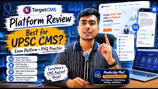 Best Platform for UPSC CMS 2026 | Target CMS by Dr. Varun Agarwal Full Review