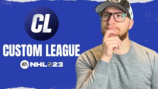 I made an absurd custom league on NHL 23