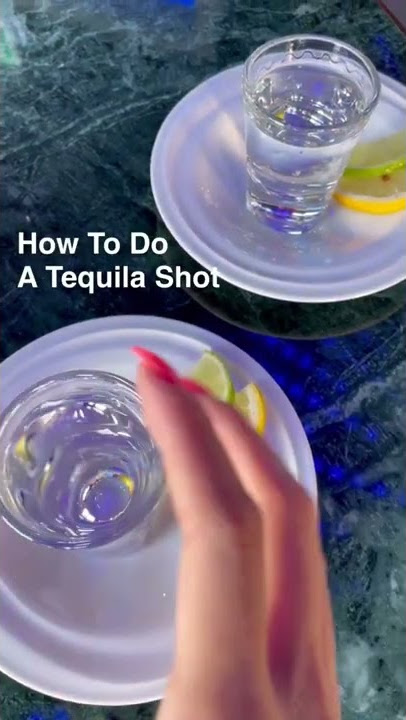 How to Do a Tequila Shot #shorts