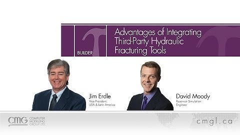 CMG Webinar: Advantages of Integrating Third-Party Hydraulic Fracturing Tools